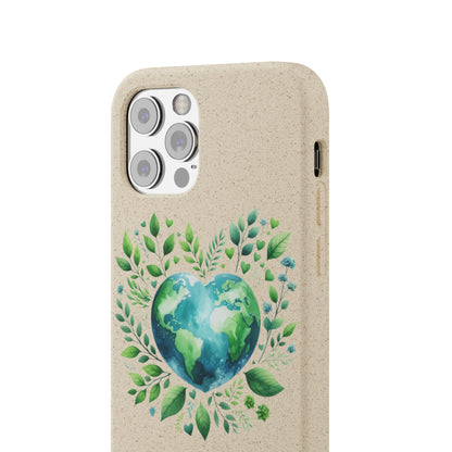 Cute Love Nature Phone case sustainable Biodegradable Phone Case