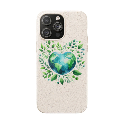 Cute Love Nature Phone case sustainable Biodegradable Phone Case