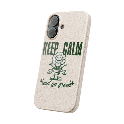 Go Green Biodegradable Phone Case