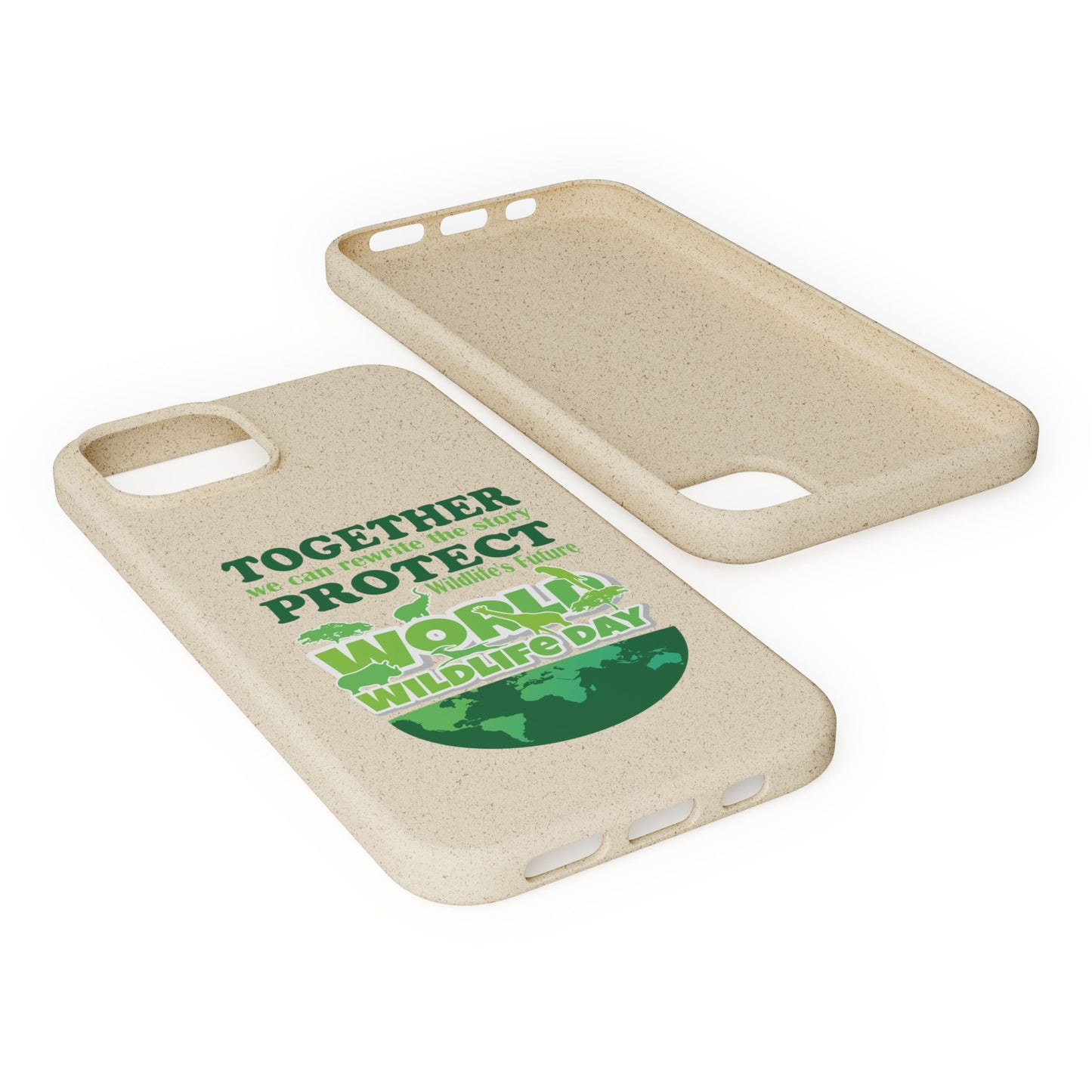 Eco-Friendly Biodegradable Phone Cases for Wildlife Day - Protect Our Planet