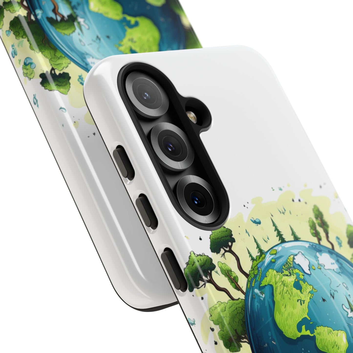 Eco-Friendly Phone Case with Earth Design