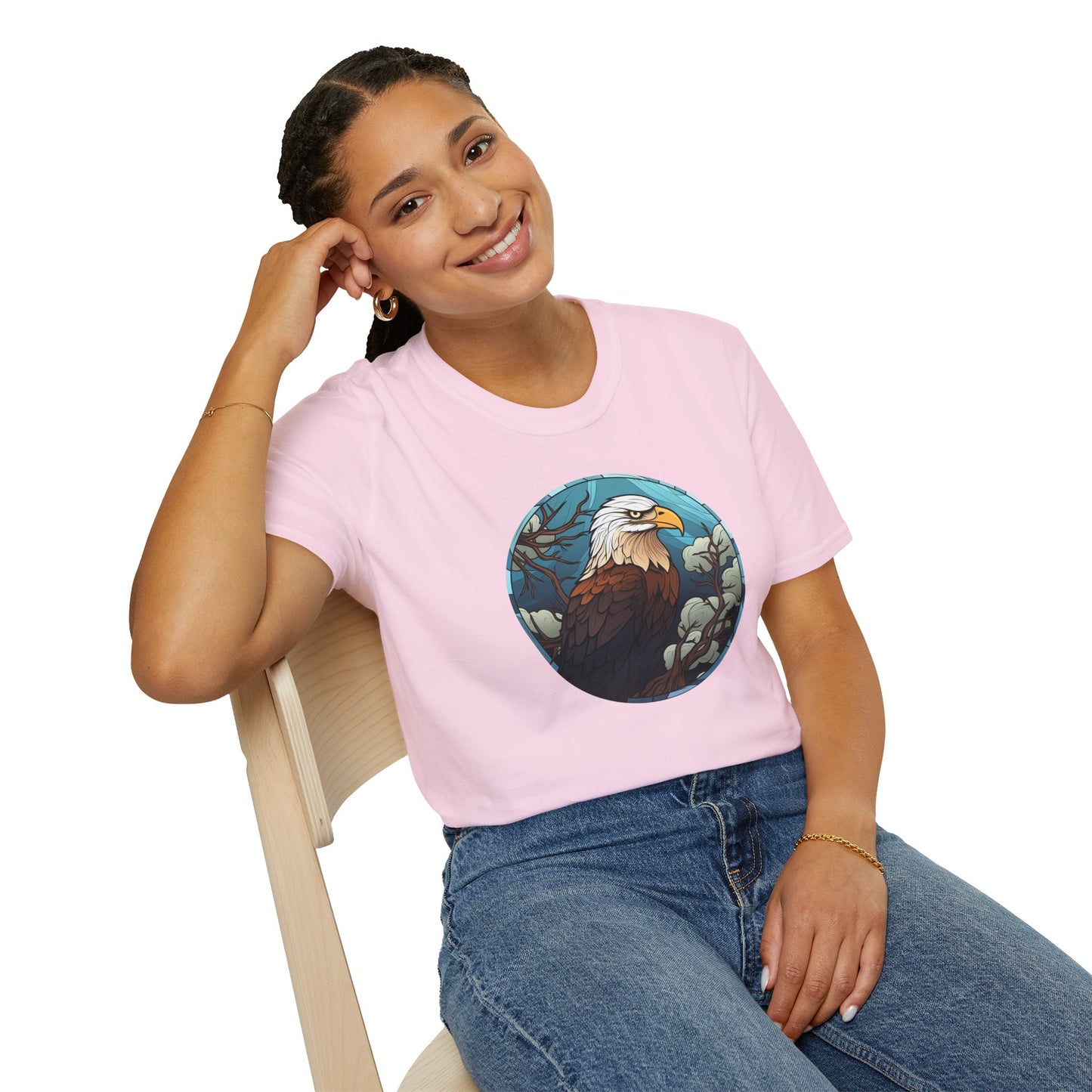 Eagle Unisex T-Shirt for Wildlife Enthusiasts