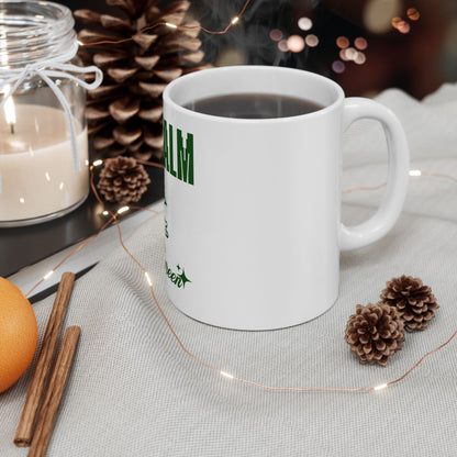 Keep Calm and Go Green Design Ceramic Mug - Coffee Cup