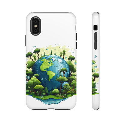 Eco-Friendly Phone Case with Earth Design