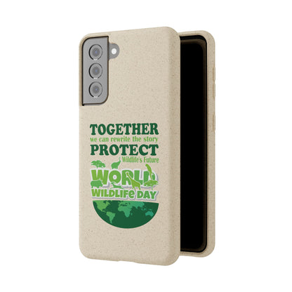 Eco-Friendly Biodegradable Phone Cases for Wildlife Day - Protect Our Planet