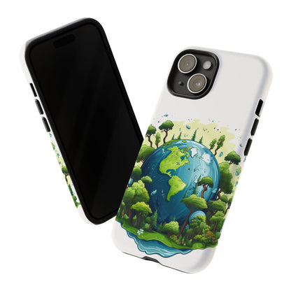 Eco-Friendly Phone Case with Earth Design