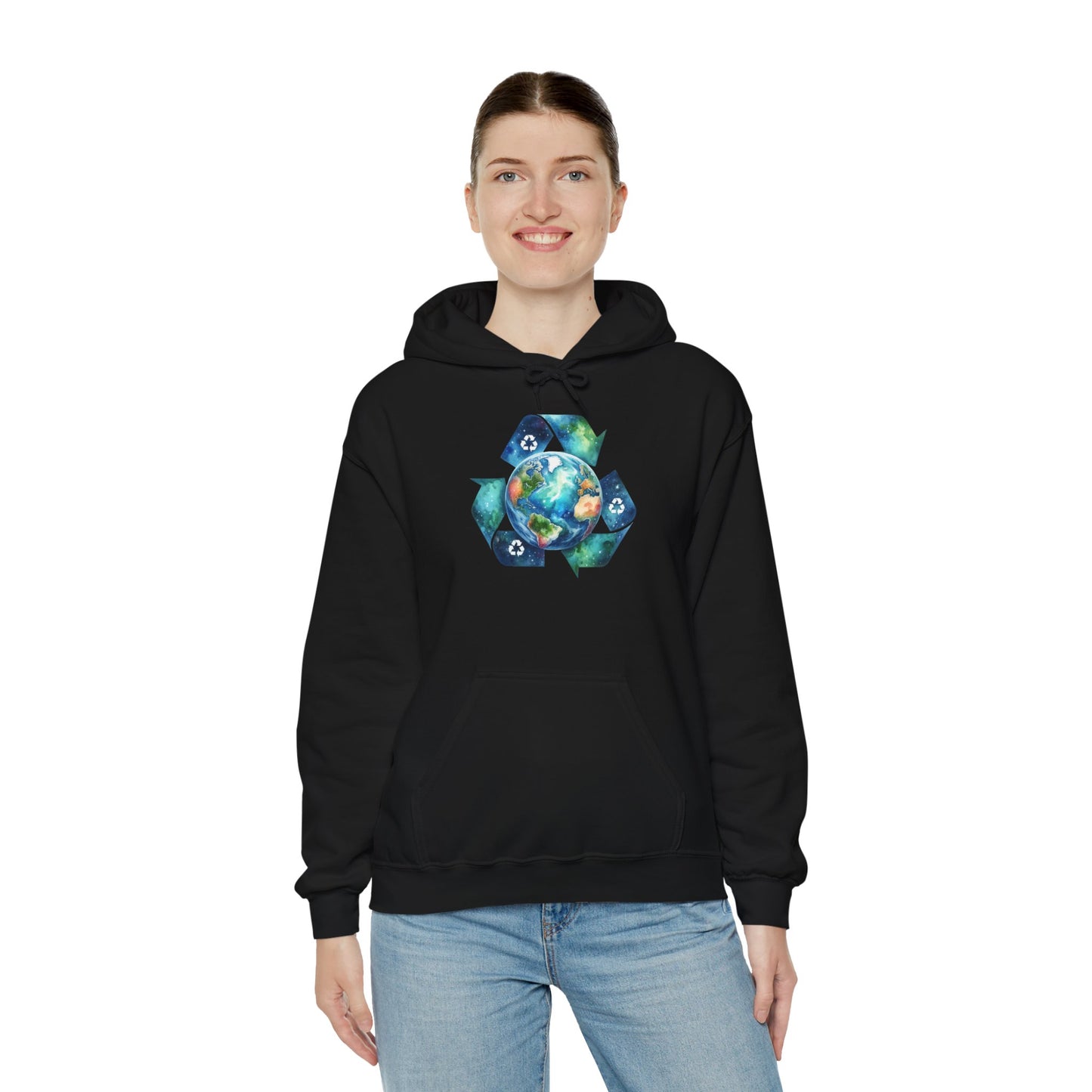 Recycle Symbol Eco Desogn Hoodie