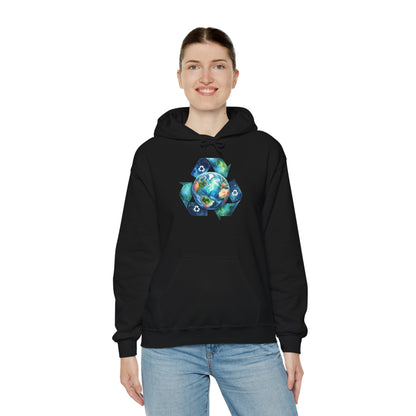 Recycle Symbol Eco Desogn Hoodie