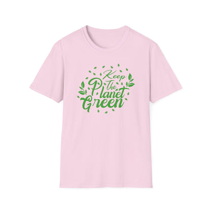 Eco-Friendly Unisex T-Shirt - Keep the Planet Green