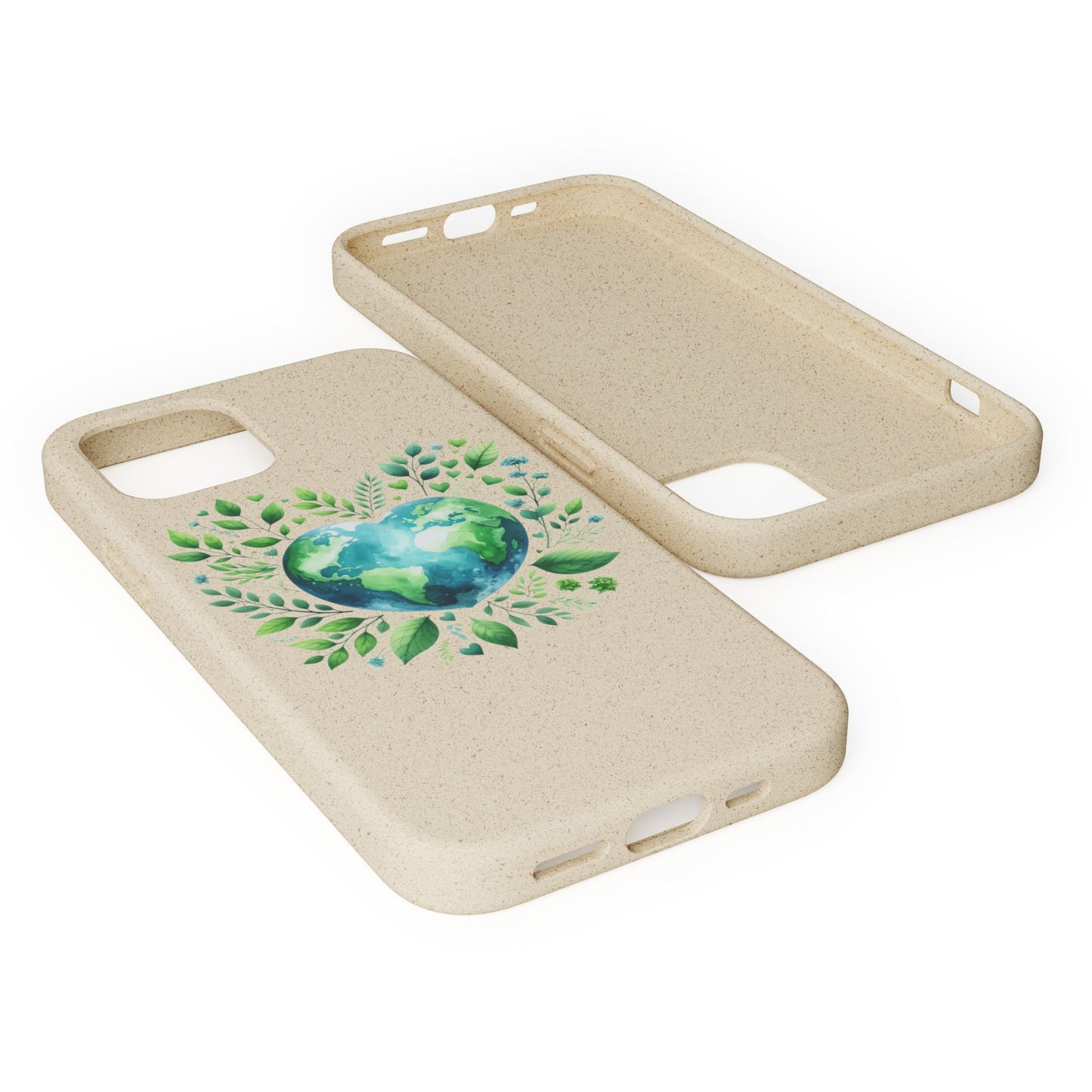 Cute Love Nature Phone case sustainable Biodegradable Phone Case