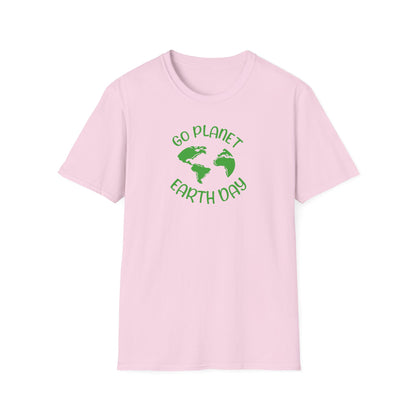 Earth Day Unisex T-Shirt - Go Planet Design