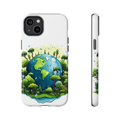 Eco-Friendly Phone Case with Earth Design