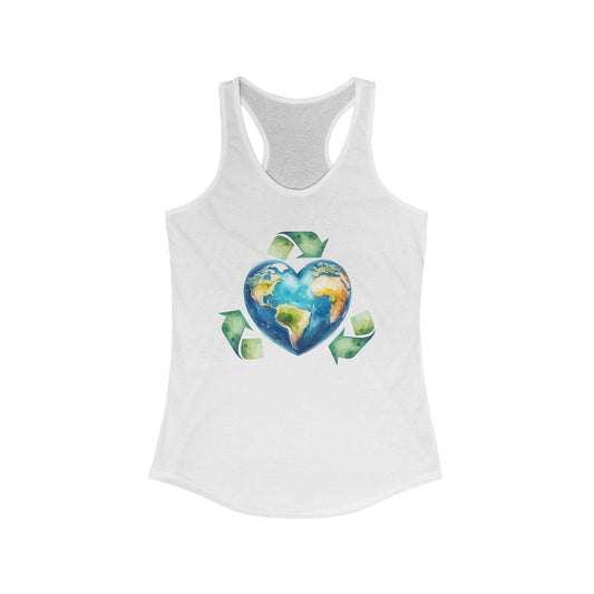 Women's Tank Top Recycle Design