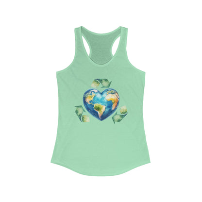 Women's Tank Top Recycle Design