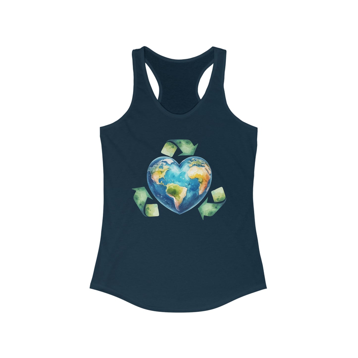 Women's Tank Top Recycle Design
