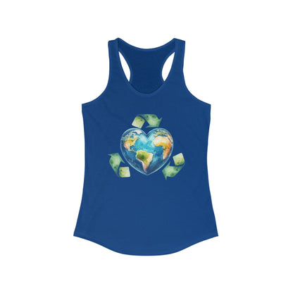 Women's Tank Top Recycle Design