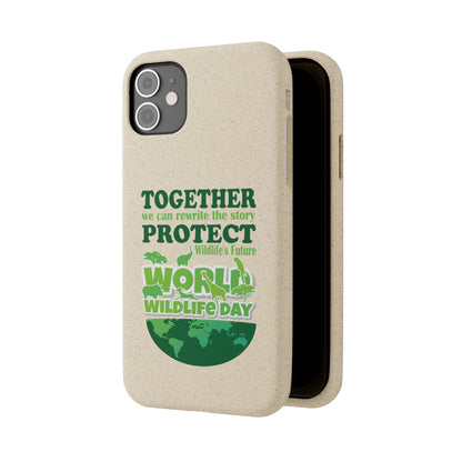 Eco-Friendly Biodegradable Phone Cases for Wildlife Day - Protect Our Planet