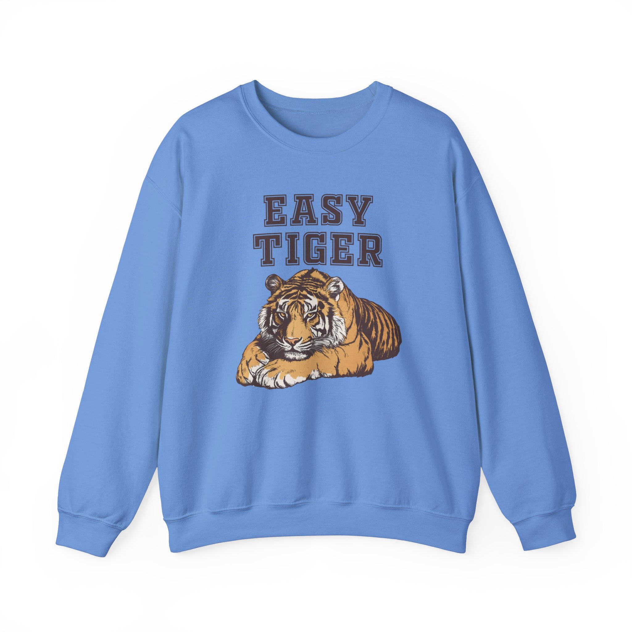 Easy Tiger Unisex Heavy Blend™ Crewneck Sweatshirt - Relaxed Comfort for Animal Lovers