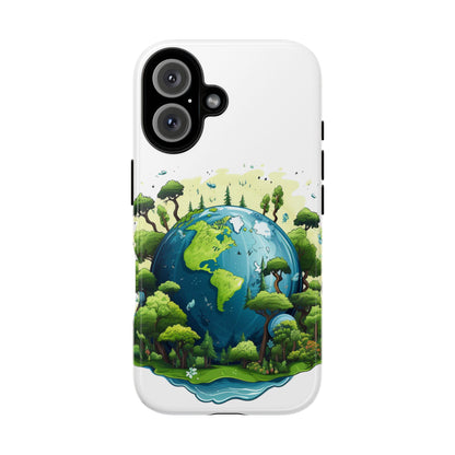 Eco-Friendly Phone Case with Earth Design