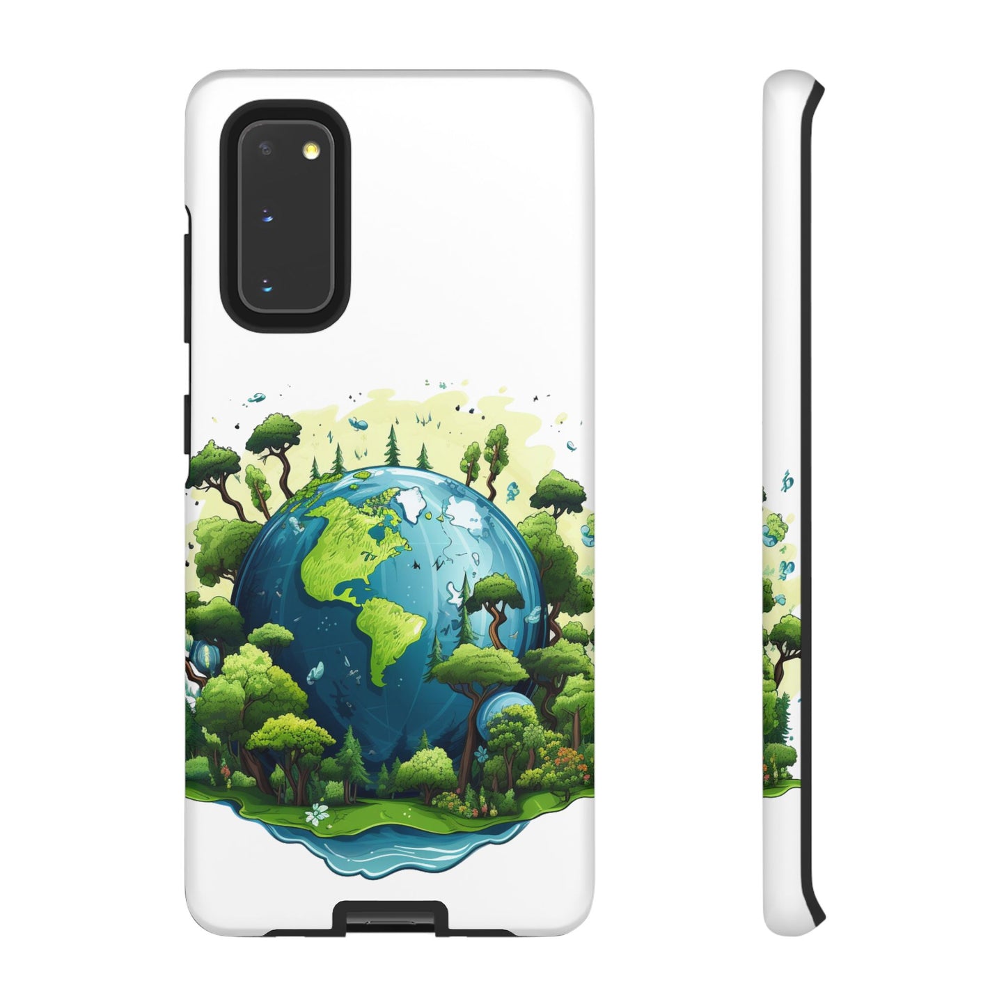 Eco-Friendly Phone Case with Earth Design