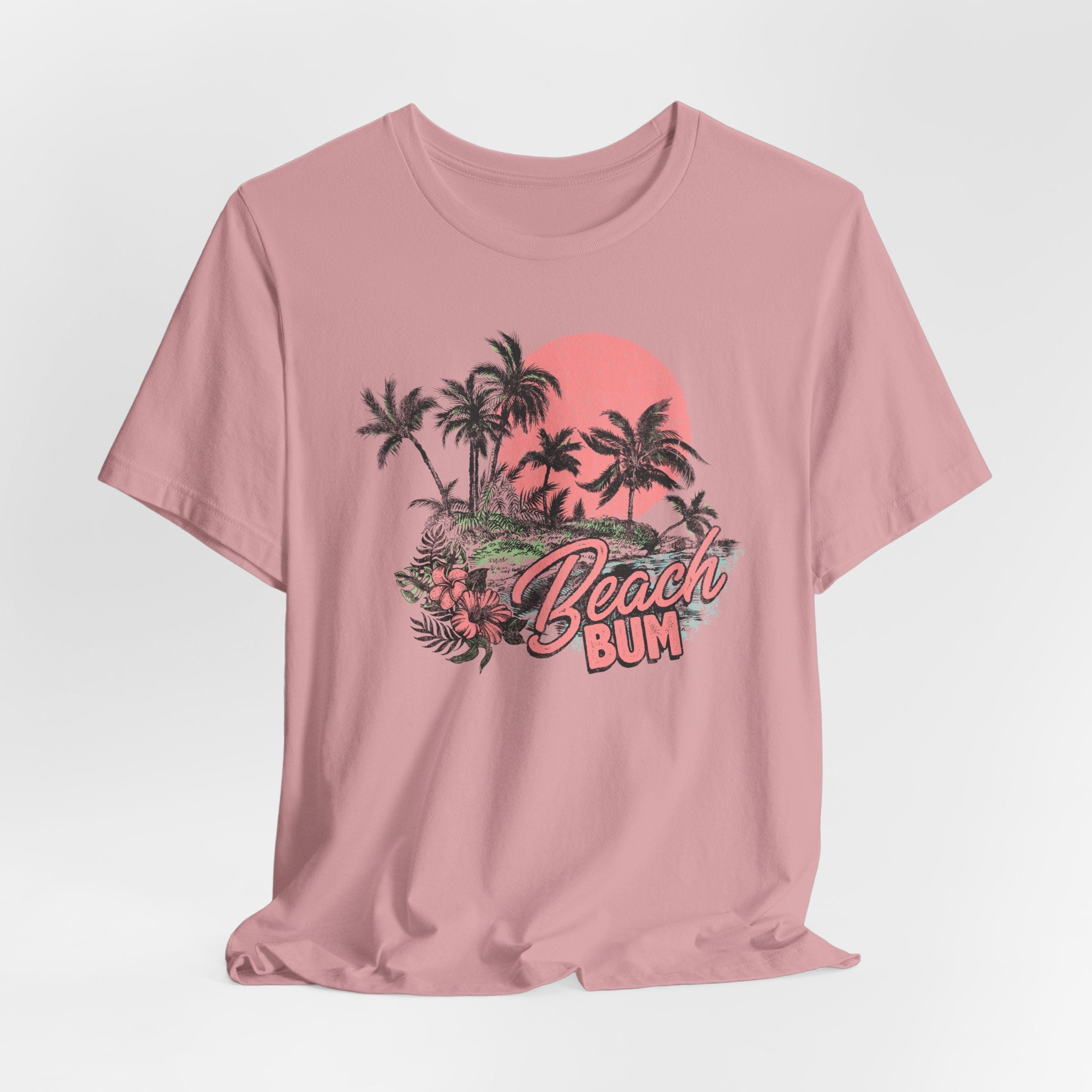 Beach Bum Unisex Short Sleeve Tee - Summer Vibes Shirt