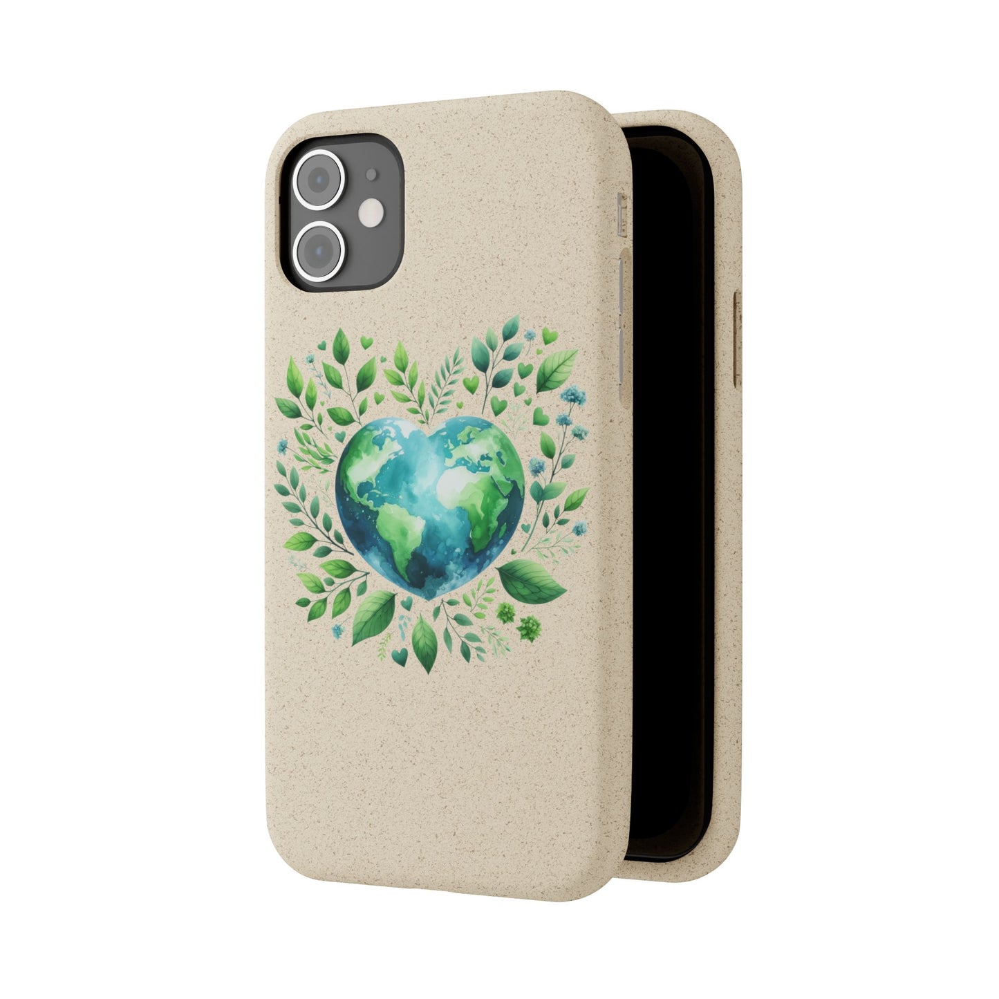 Cute Love Nature Phone case sustainable Biodegradable Phone Case