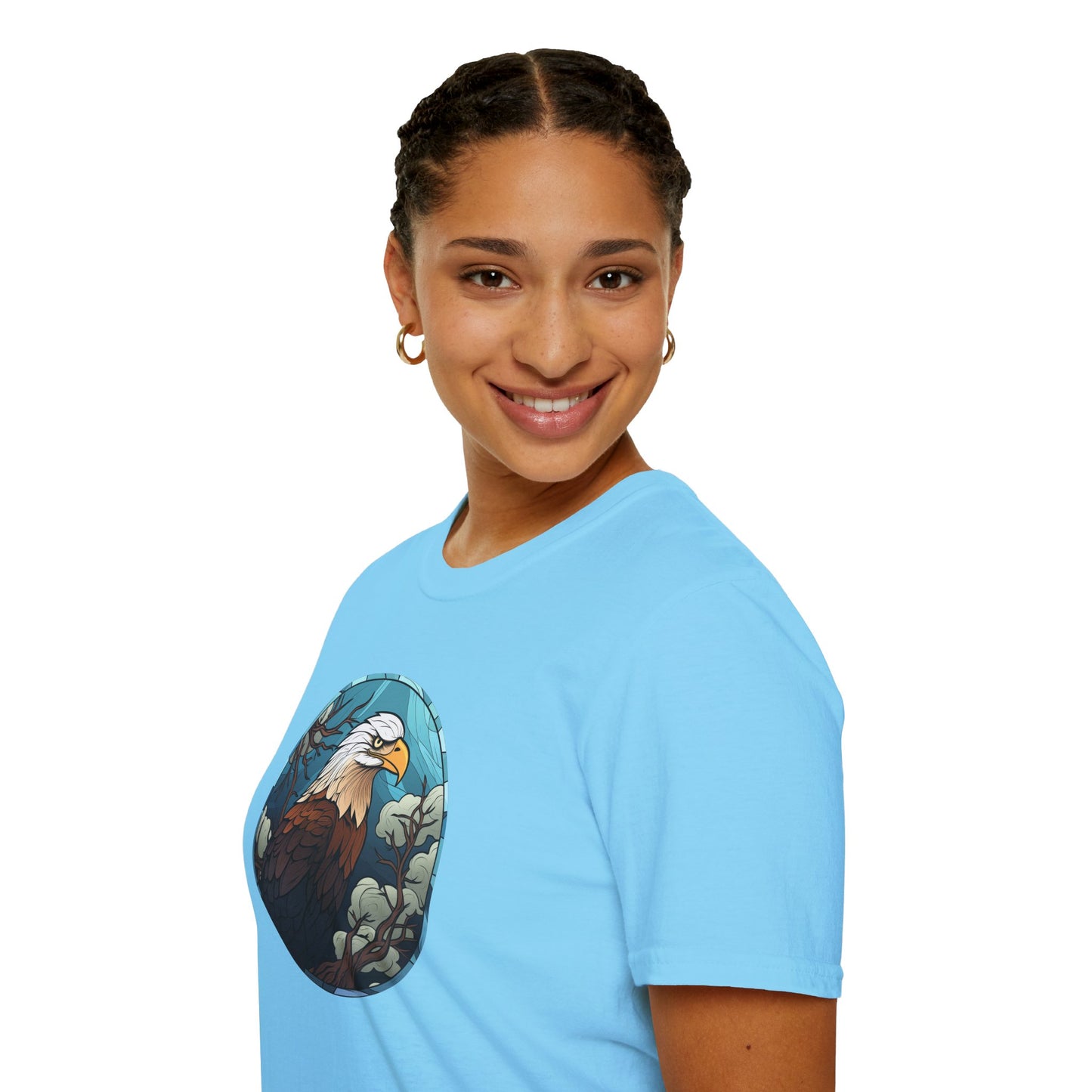 Eagle Unisex T-Shirt for Wildlife Enthusiasts