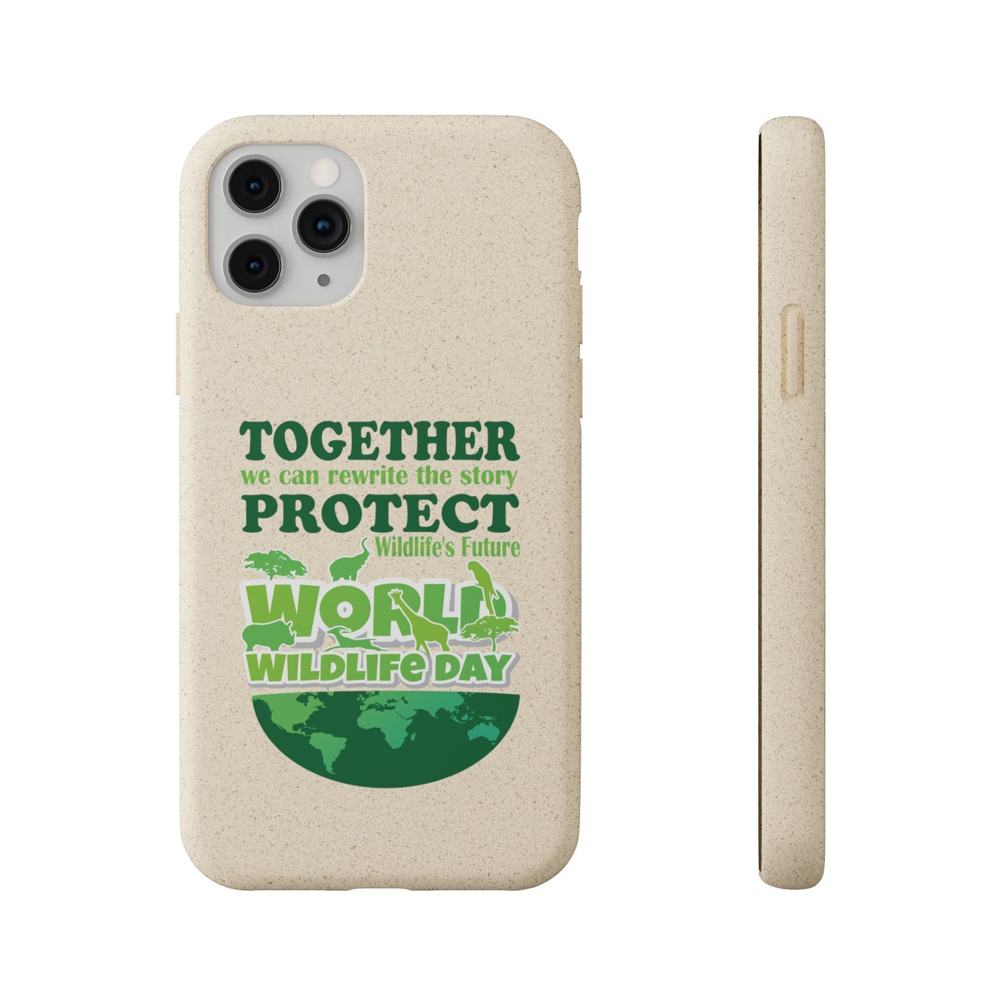 Eco-Friendly Biodegradable Phone Cases for Wildlife Day - Protect Our Planet