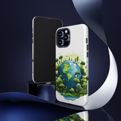 Eco-Friendly Phone Case with Earth Design