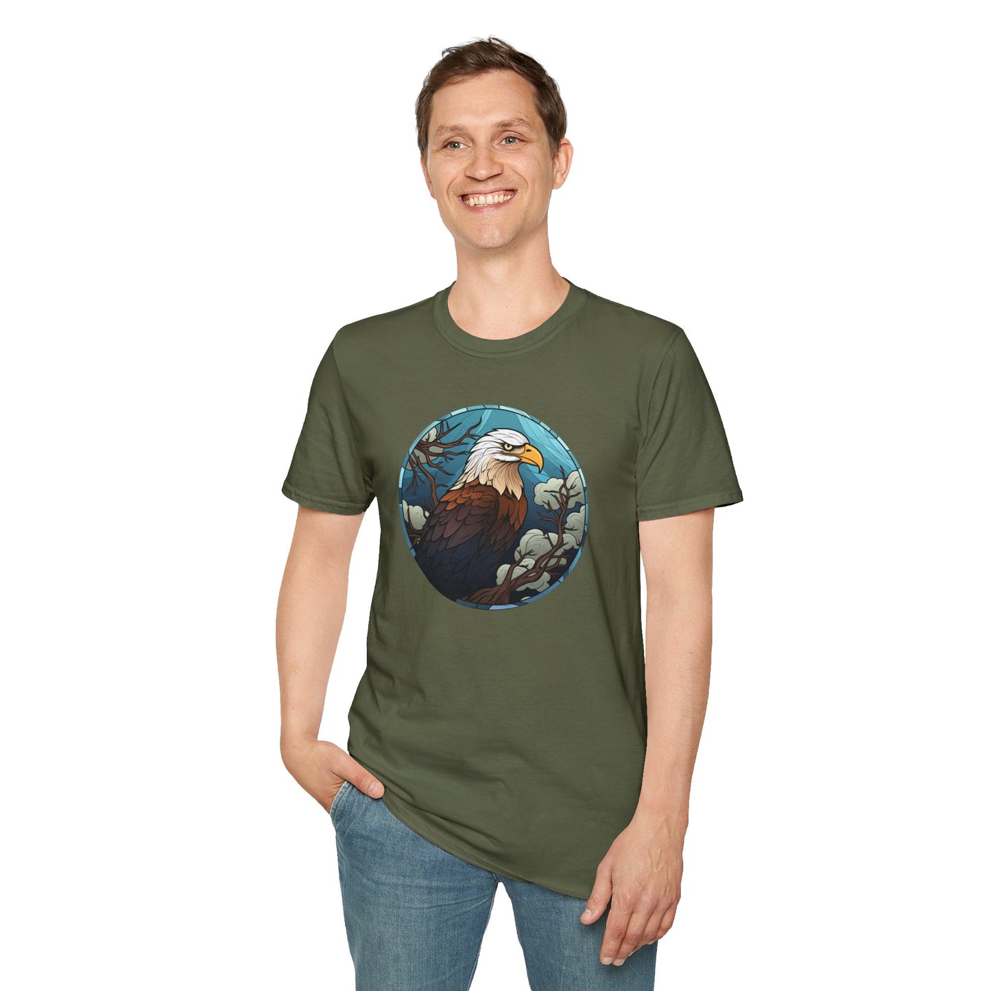 Eagle Unisex T-Shirt for Wildlife Enthusiasts