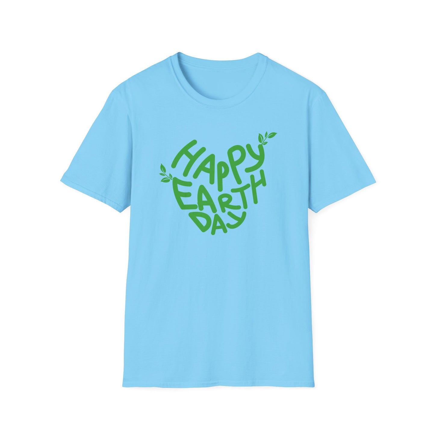 Happy Earth Day Unisex Softstyle T-Shirt - Eco-Friendly Apparel