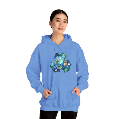 Recycle Symbol Eco Desogn Hoodie