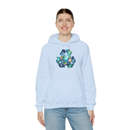 Recycle Symbol Eco Desogn Hoodie