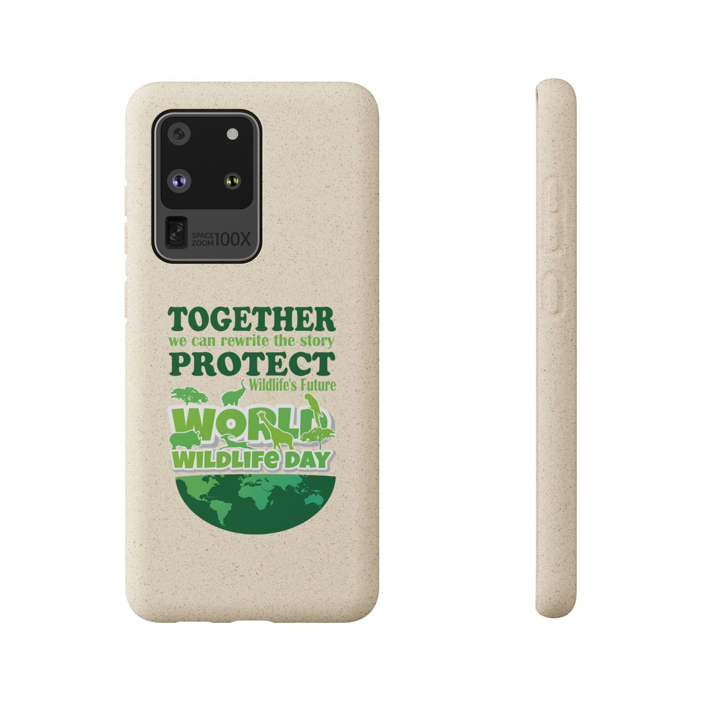 Eco-Friendly Biodegradable Phone Cases for Wildlife Day - Protect Our Planet