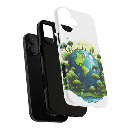 Eco-Friendly Phone Case with Earth Design