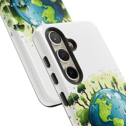 Eco-Friendly Phone Case with Earth Design