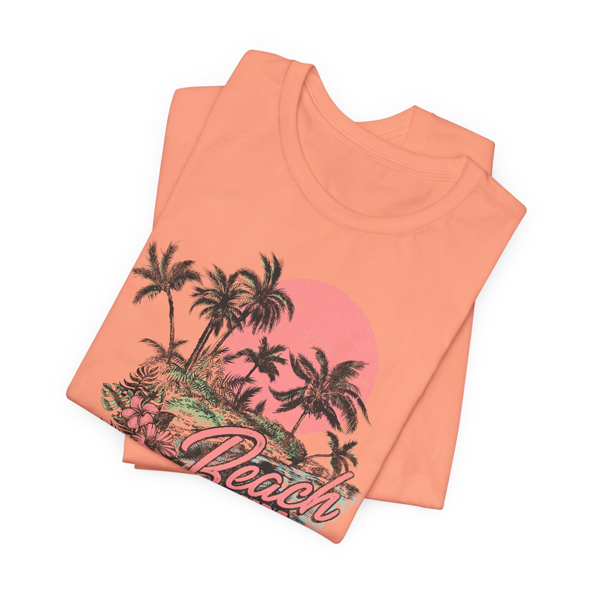 Beach Bum Unisex Short Sleeve Tee - Summer Vibes Shirt