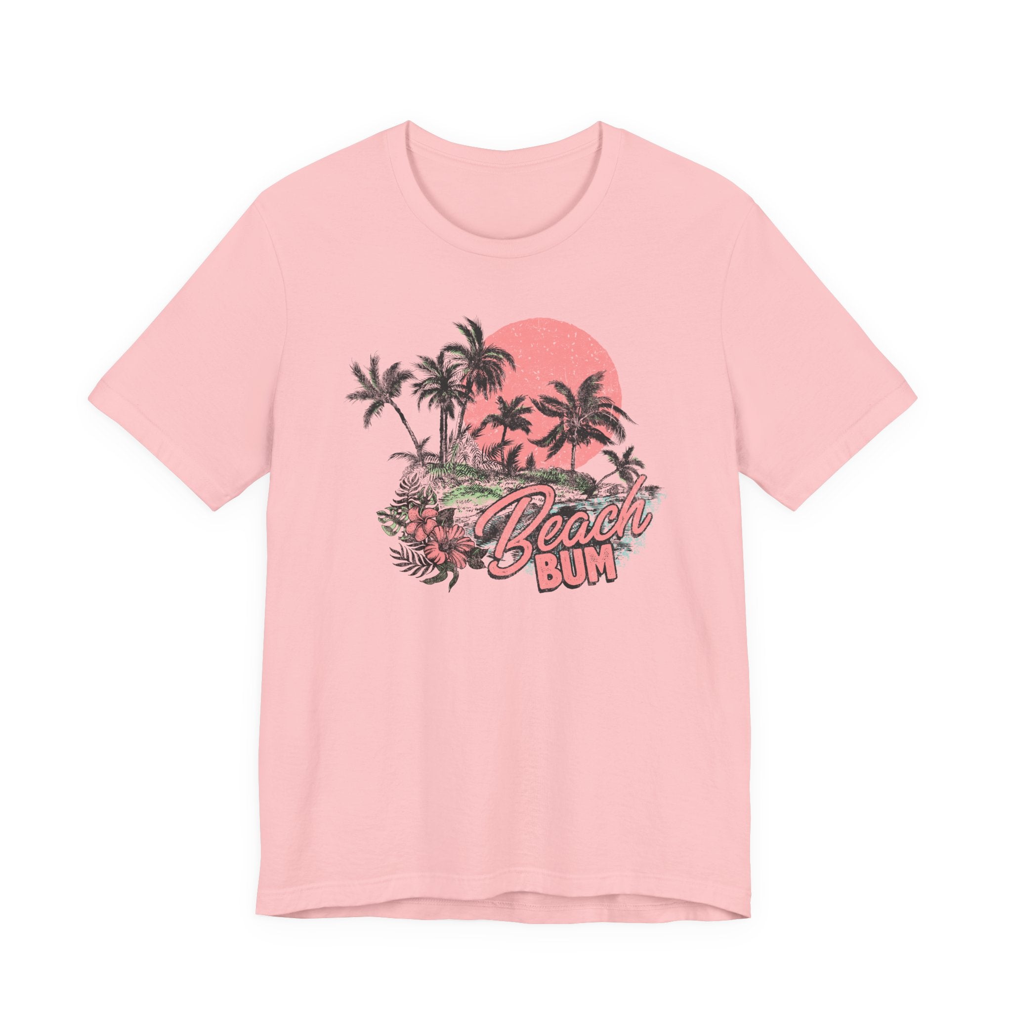 Beach Bum Unisex Short Sleeve Tee - Summer Vibes Shirt