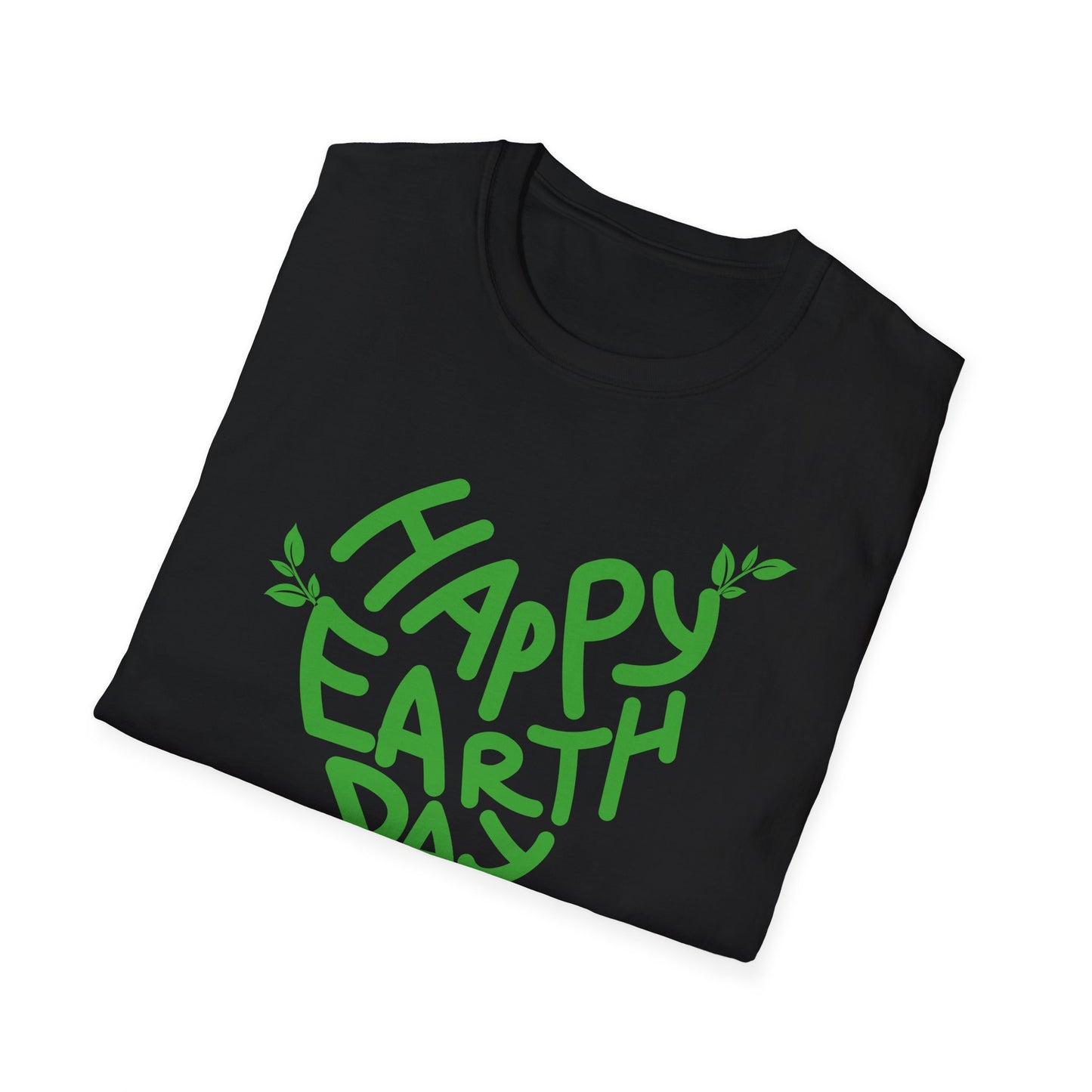 Happy Earth Day Unisex Softstyle T-Shirt - Eco-Friendly Apparel