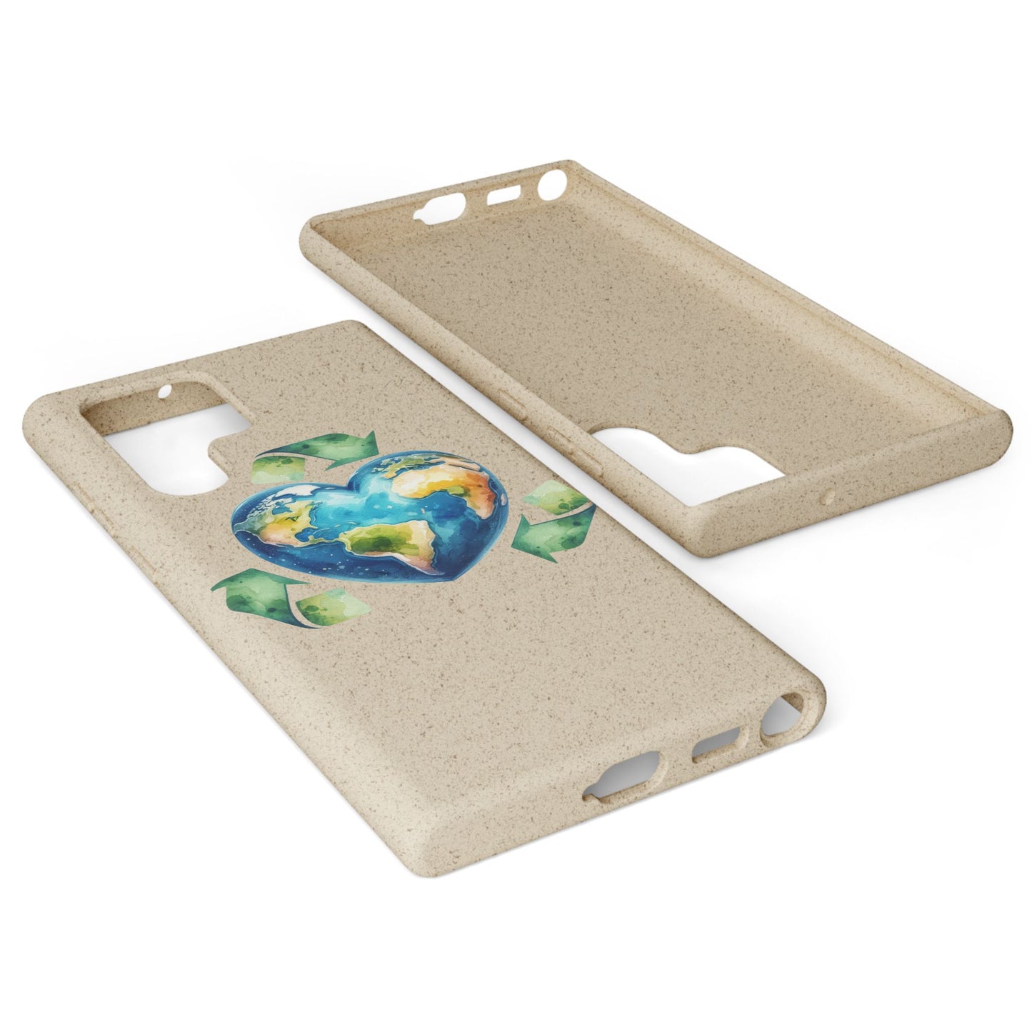Cute Earth Design - Sustainable Living Biodegradable Phone Case