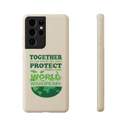 Eco-Friendly Biodegradable Phone Cases for Wildlife Day - Protect Our Planet