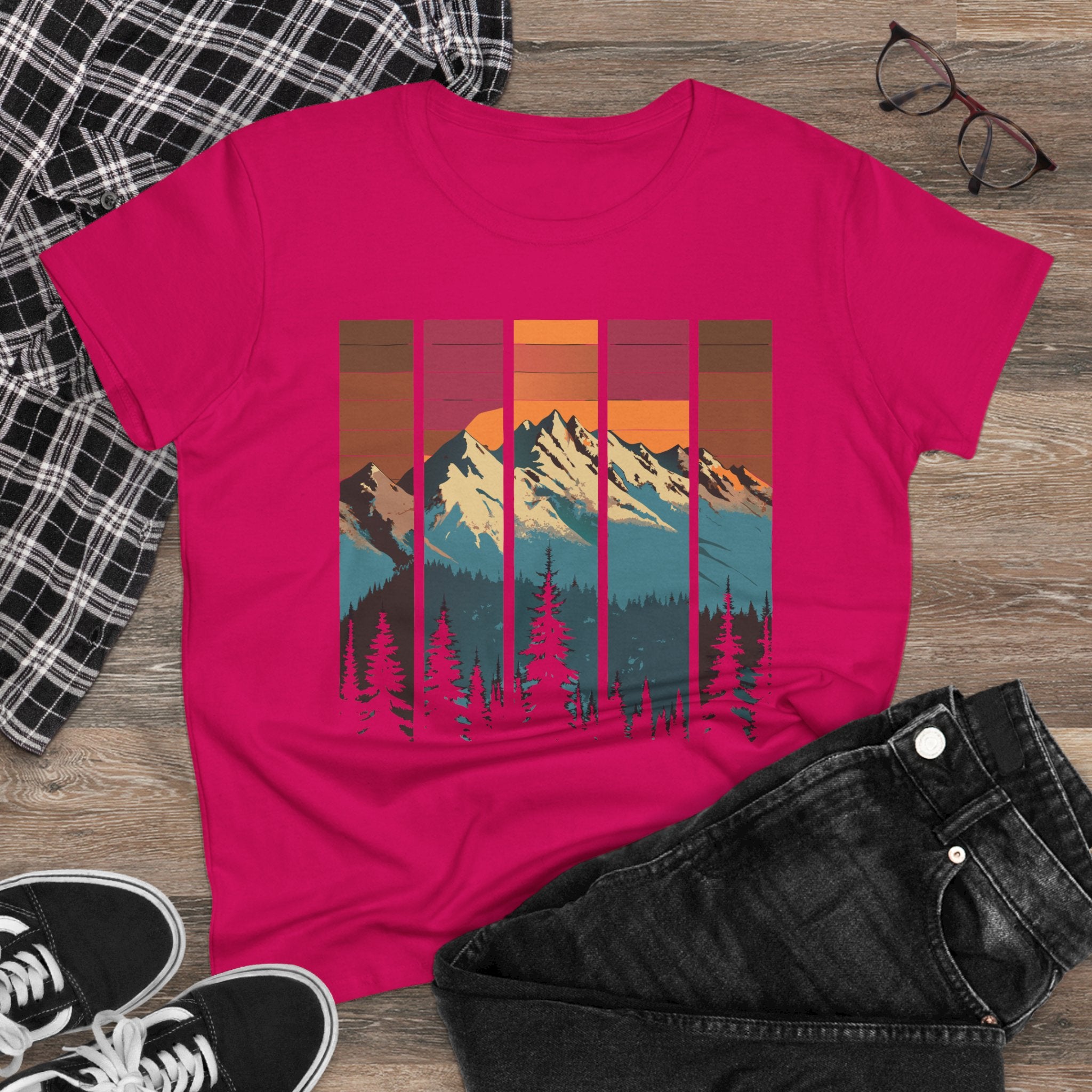 Mountain Adventure Tee - Women's Cotton