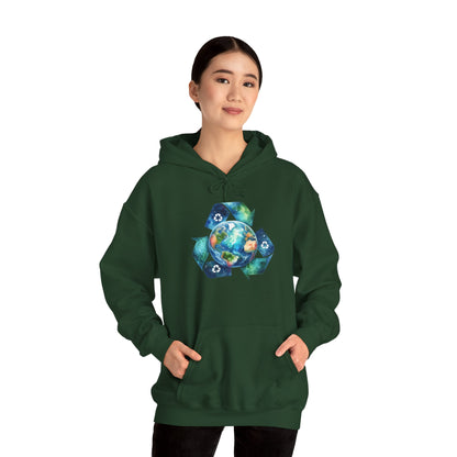 Recycle Symbol Eco Desogn Hoodie