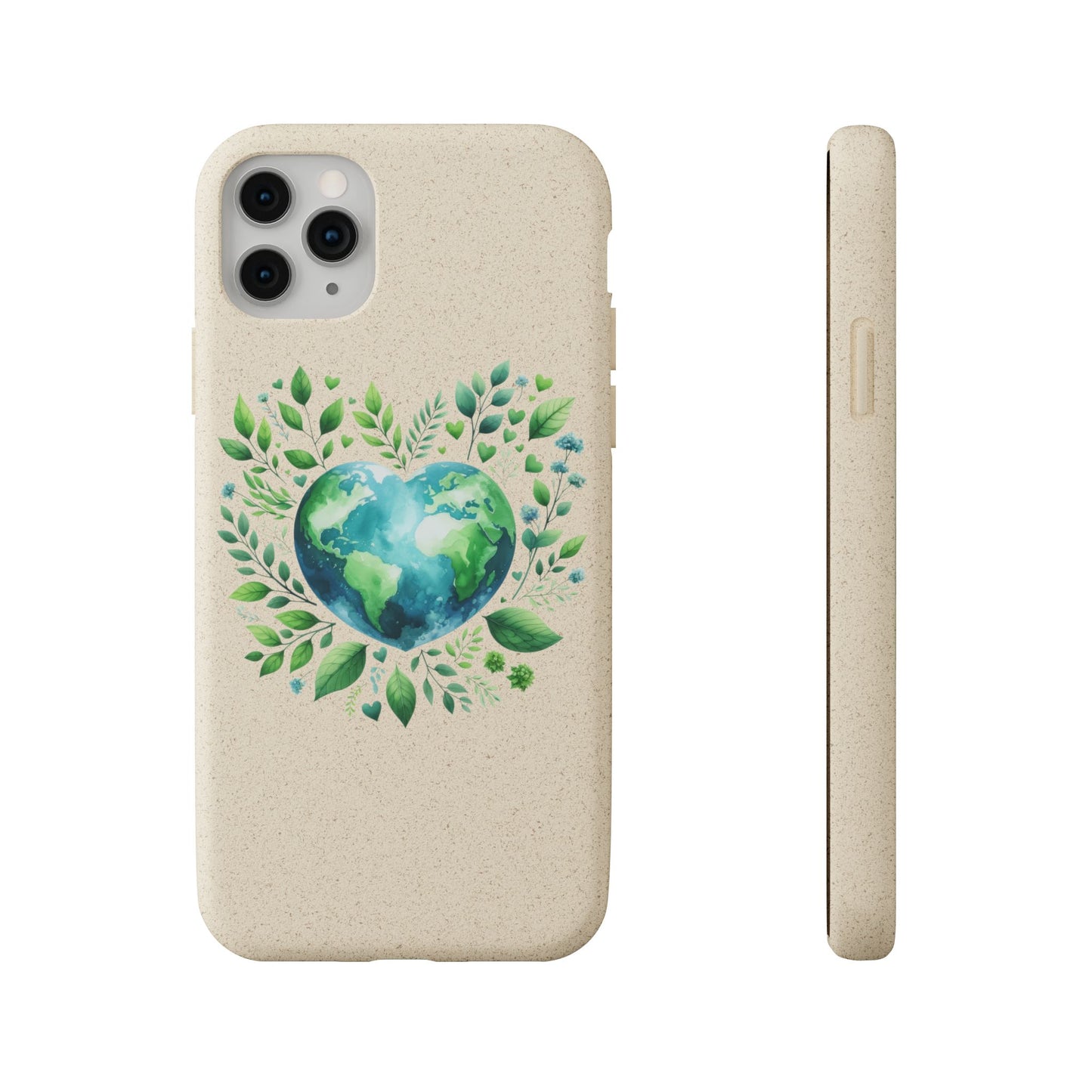 Cute Love Nature Phone case sustainable Biodegradable Phone Case