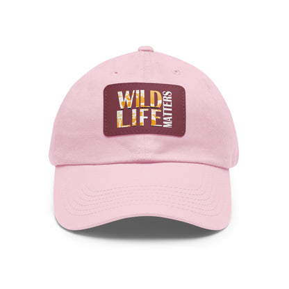Wildlife Matter Dad Hat with Leather Patch
