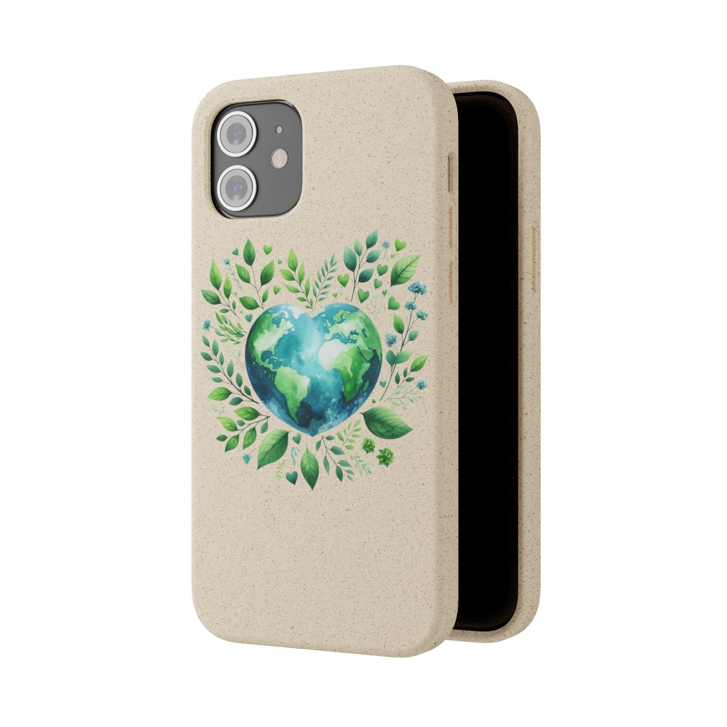 Cute Love Nature Phone case sustainable Biodegradable Phone Case