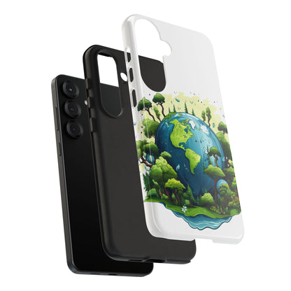 Eco-Friendly Phone Case with Earth Design