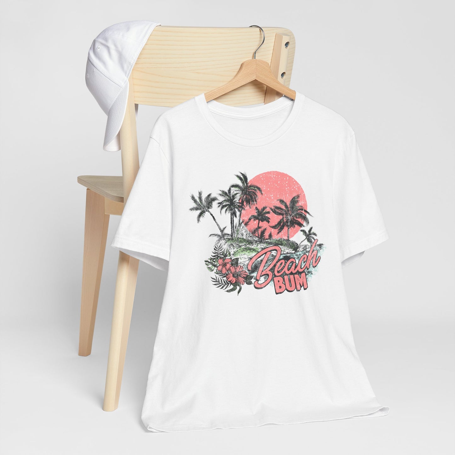 Beach Bum Unisex Short Sleeve Tee - Summer Vibes Shirt