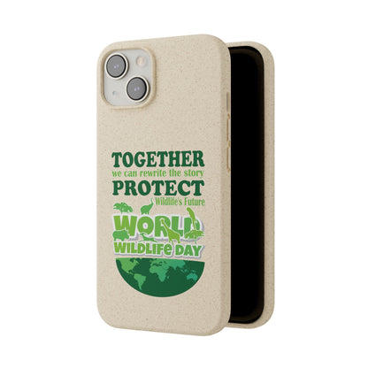 Eco-Friendly Biodegradable Phone Cases for Wildlife Day - Protect Our Planet