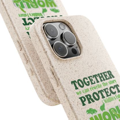 Eco-Friendly Biodegradable Phone Cases for Wildlife Day - Protect Our Planet